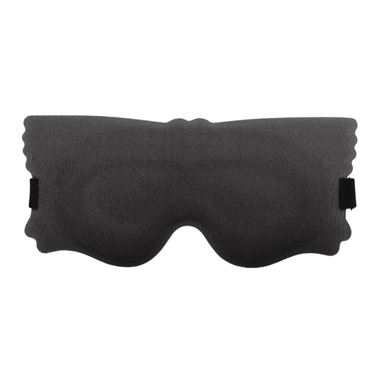 Soft Elastic Buckle Band 3D Eye Mask for Travel Office Black
