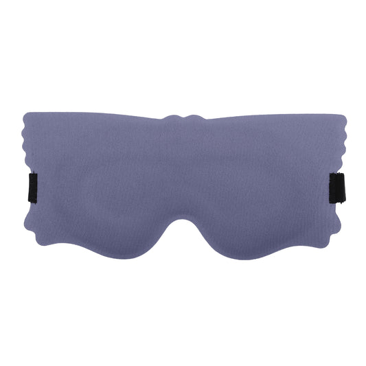 Soft Elastic Buckle Band 3D Eye Mask for Travel Office Purple