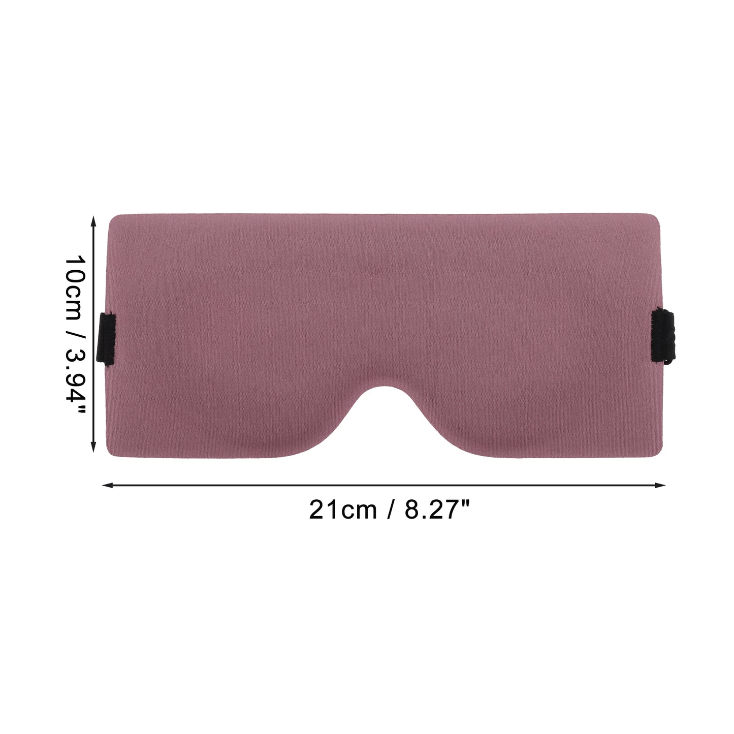 Soft Geometric Shape 3D Eye Mask for Travel Office Cameo
