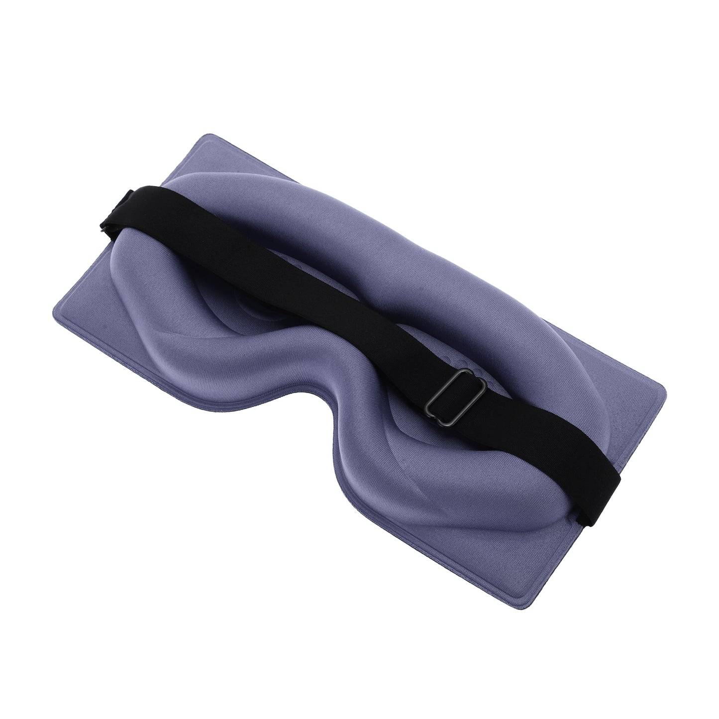 Soft Geometric Shape 3D Eye Mask for Travel Office Purple