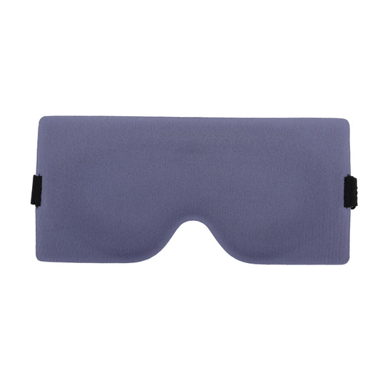 Soft Geometric Shape 3D Eye Mask for Travel Office Purple