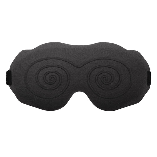 Soft Curved Shape 3D Eye Mask for Travel Office Black