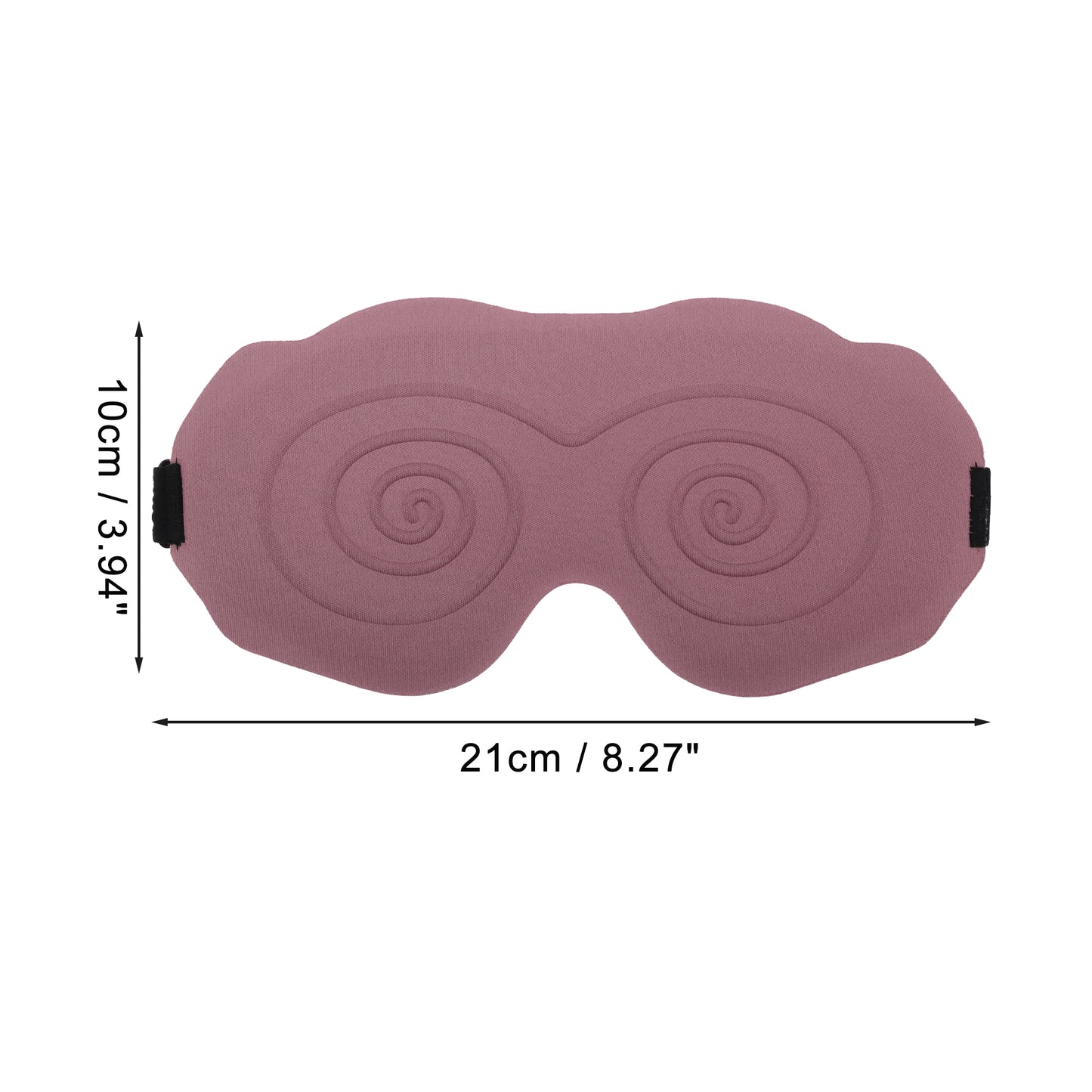 Soft Curved Shape 3D Eye Mask for Travel Office Cameo