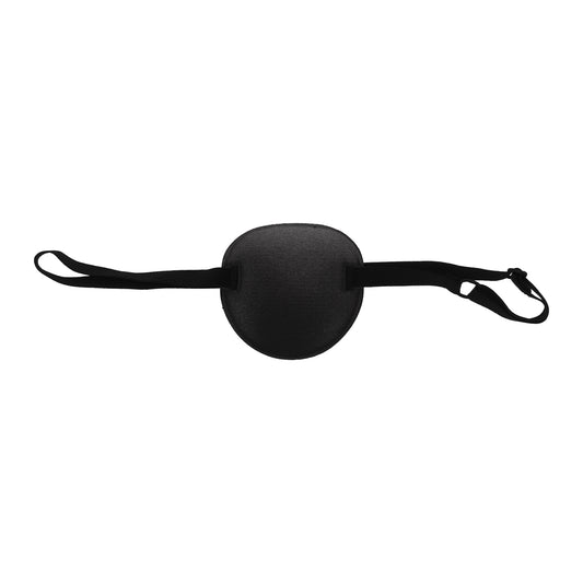 Soft Ring Buckle Shape 3D Eye Mask Single Eye Shade Cover Black