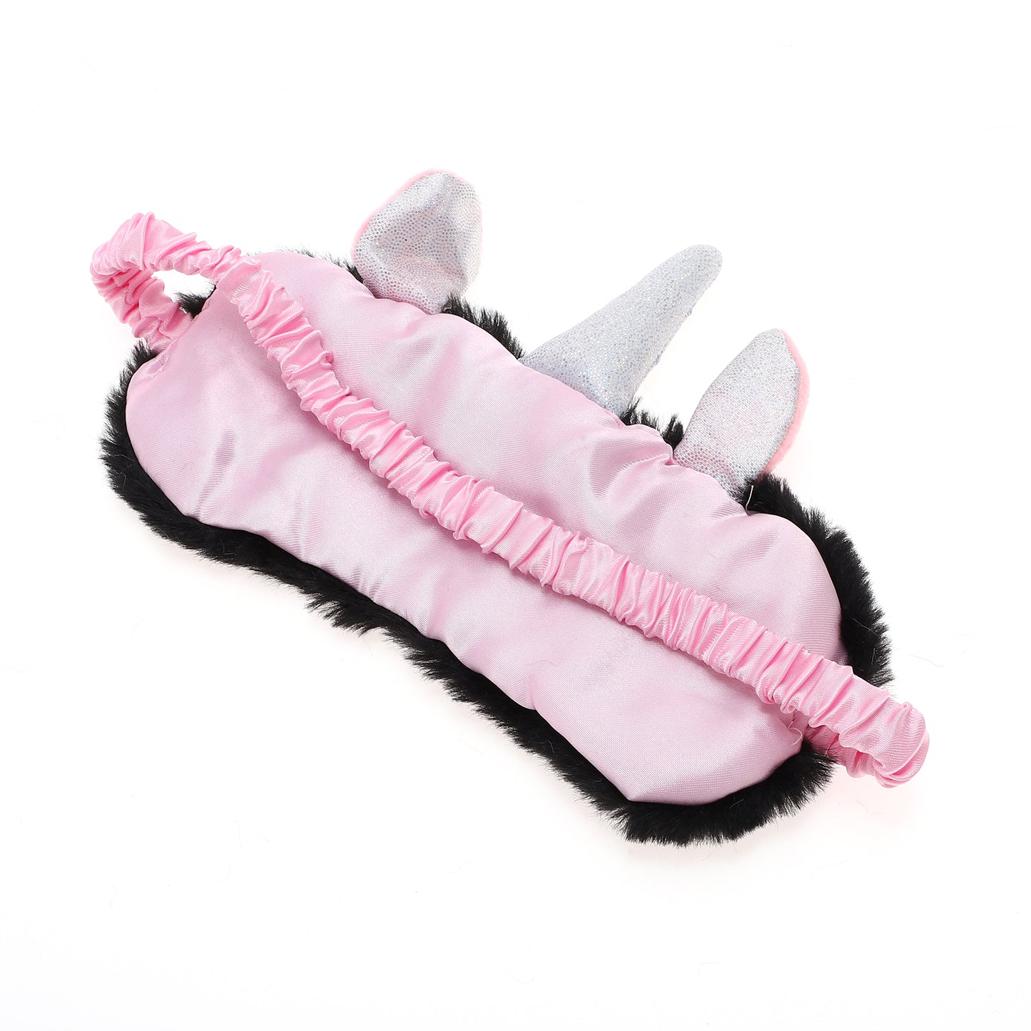 Cartoon Sleep Mask Soft Eye Shade Cover for Rest Black