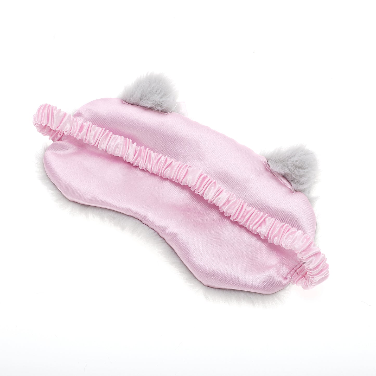 Cute Cat Cartoon Sleep Mask Eye Shade Cover for Rest Gray