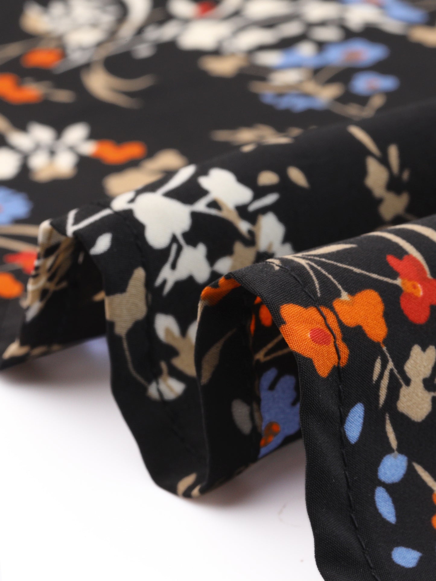 Women's A-Line Floral Print Chiffon Summer Midi Skirt