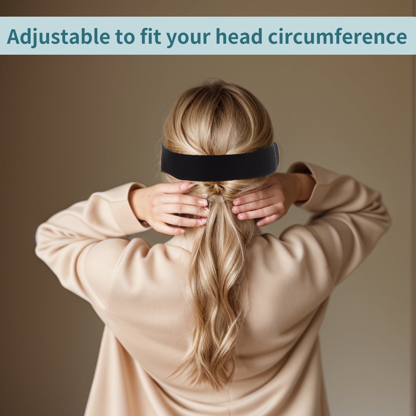 Sleep Eye Mask, Zero Pressure Deep Contoured 3D Eye Covers Black