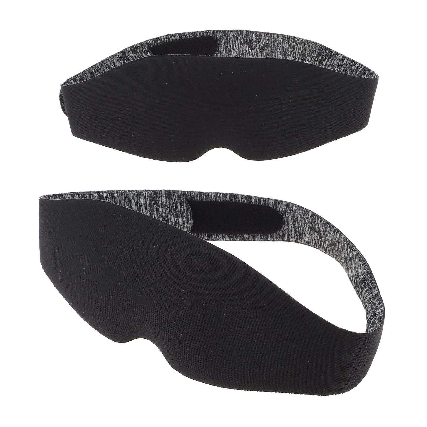 Sleep Eye Mask, Zero Pressure Deep Contoured 3D Eye Covers Black