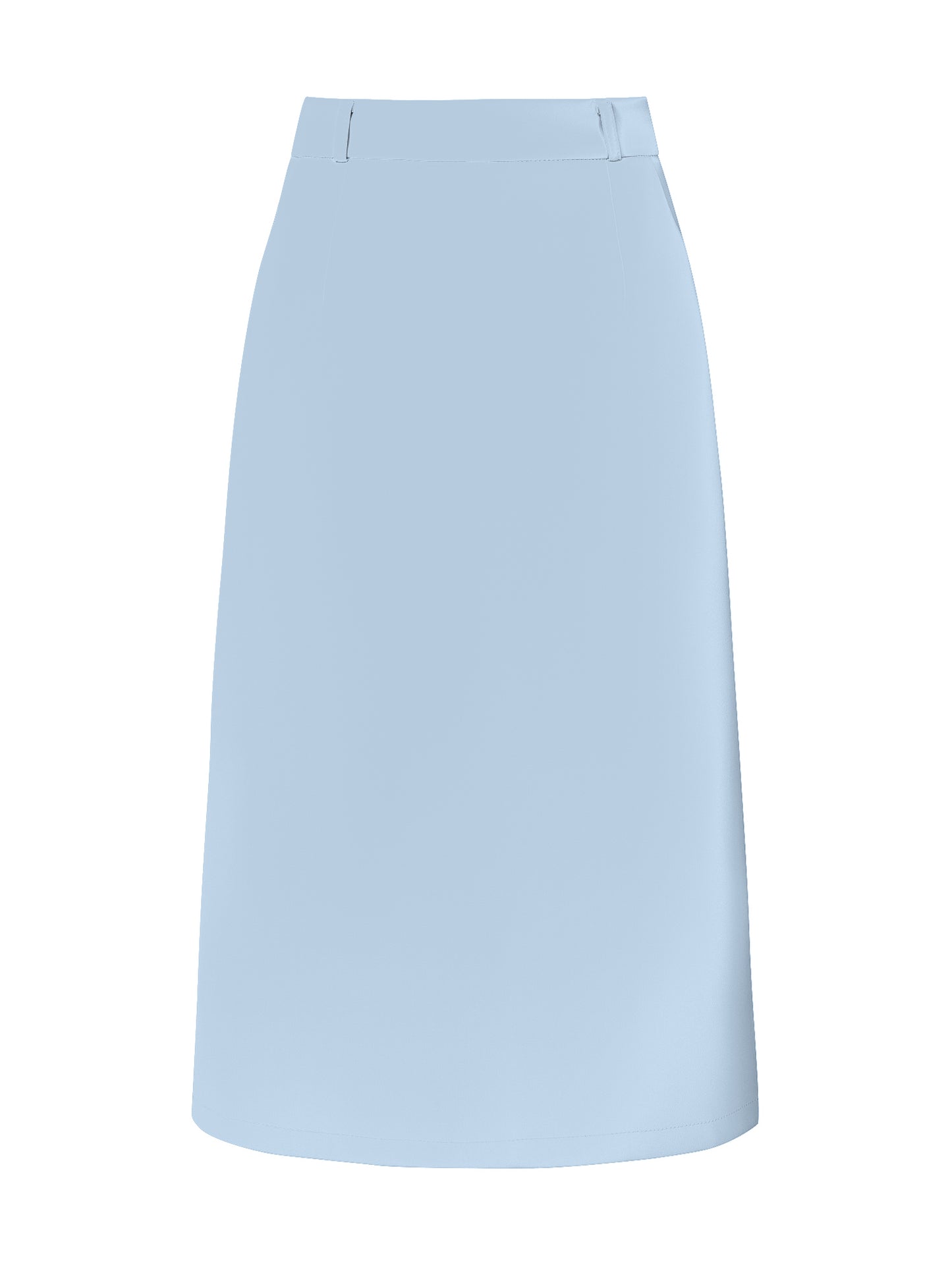 Women's Pencil Skirt High Waist Split Back Work Midi Skirts