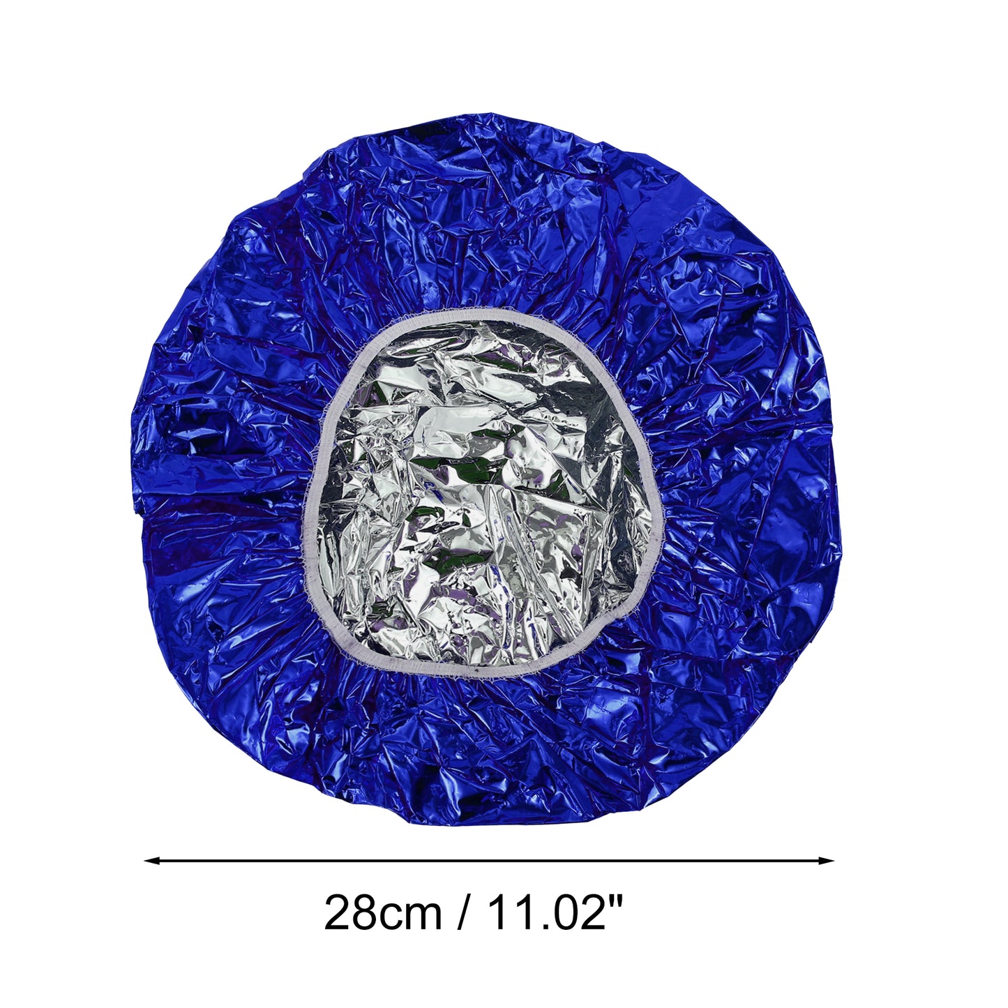 Women's Durable Shower Cap for Bathroom Business Travel Blue 1 Pc