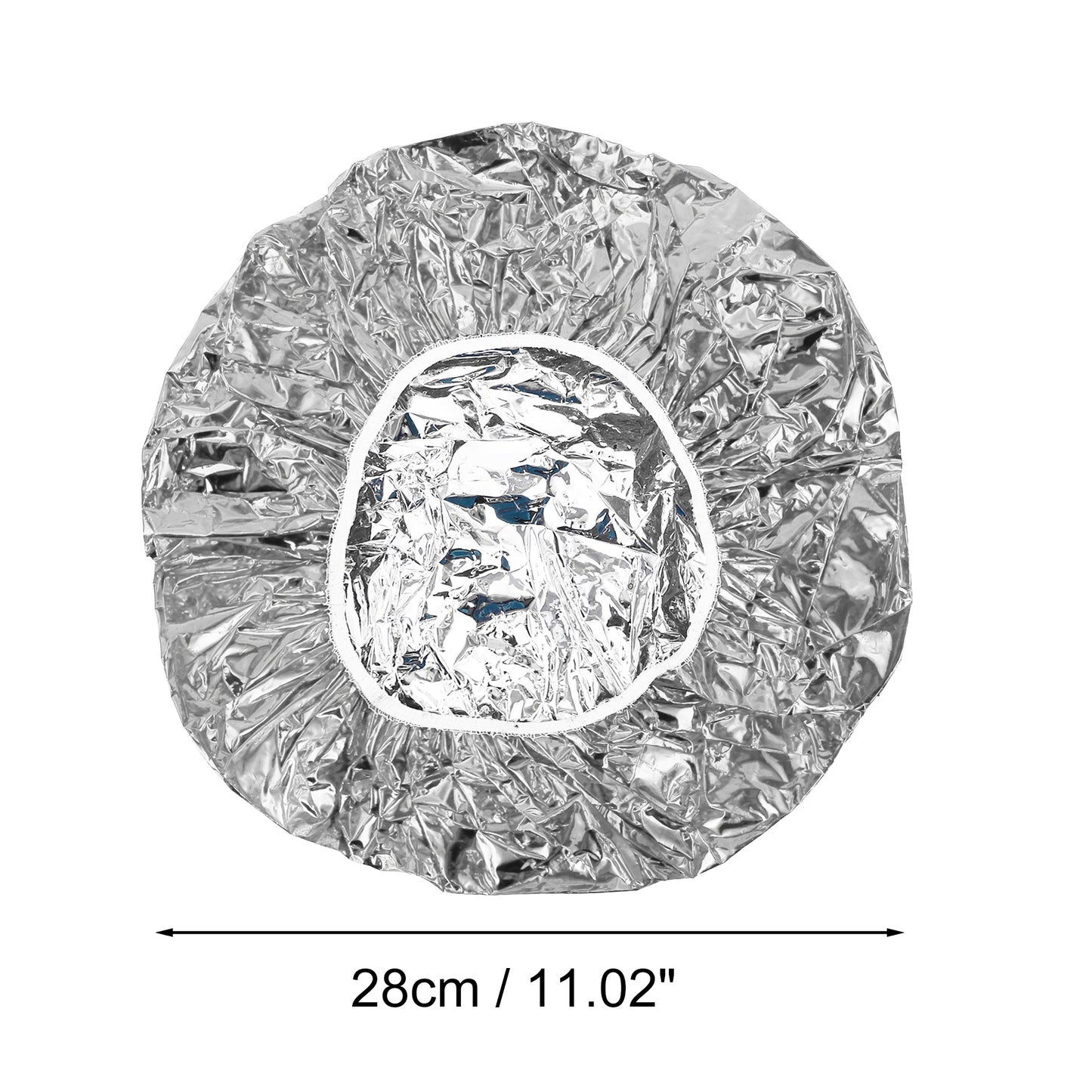 Women's Durable Shower Cap for Bathroom Business Travel Silver Tone 1 Pc