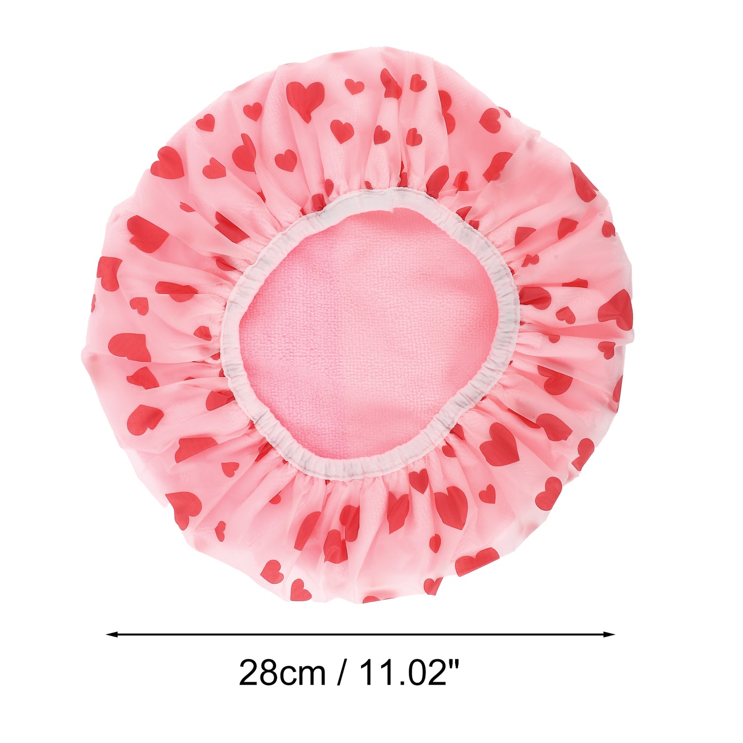 1 Pc Women's Cute Pattern Shower Cap Bathing Hair Cap