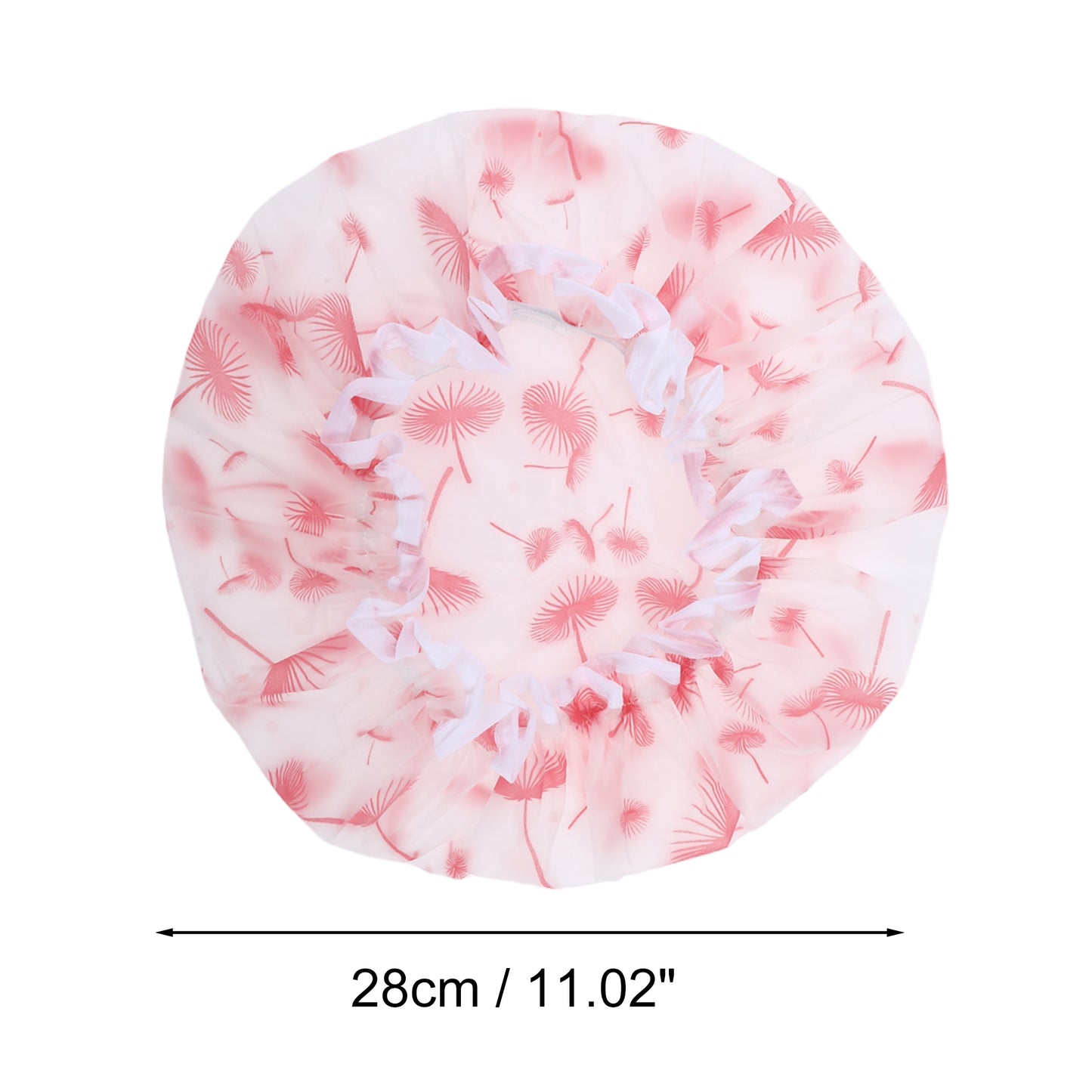 1 Pc Women's Cute Pattern Shower Cap Bathing Hair Cap