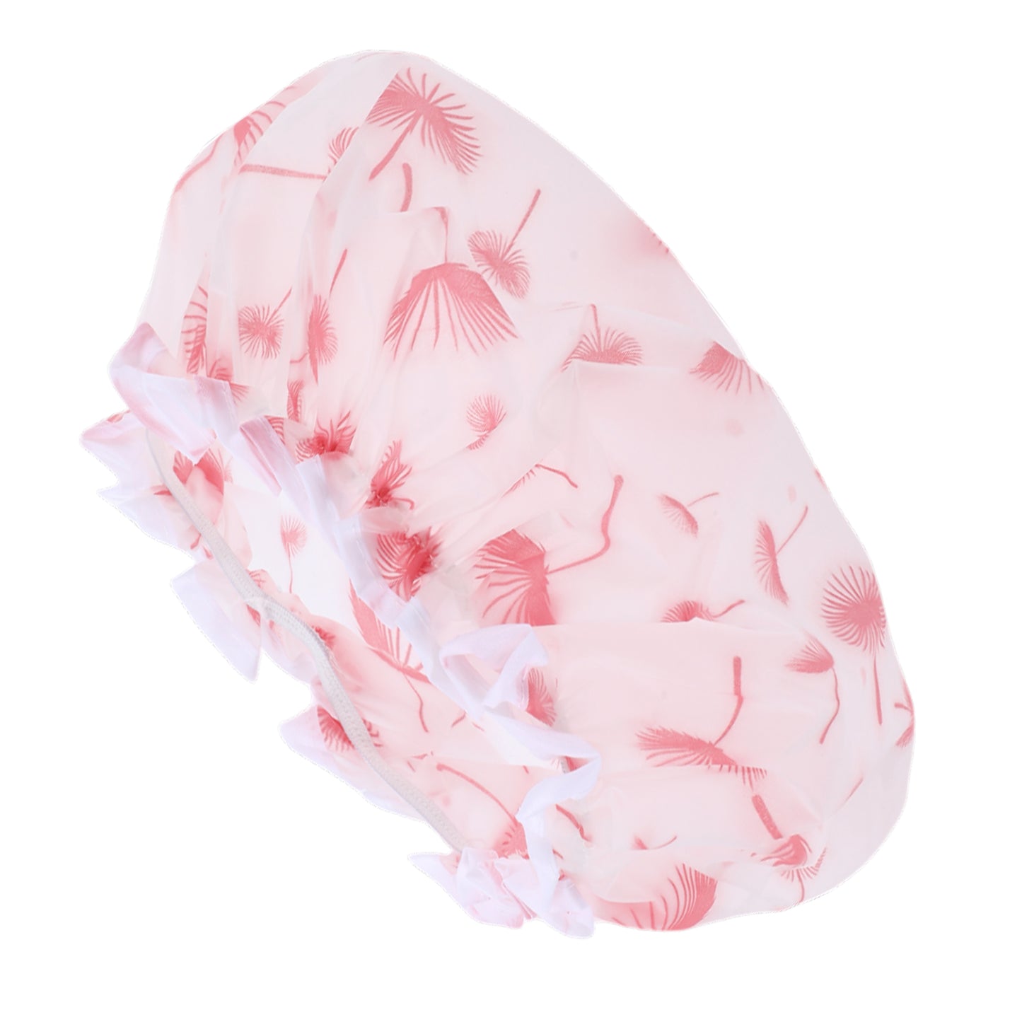 1 Pc Women's Cute Pattern Shower Cap Bathing Hair Cap