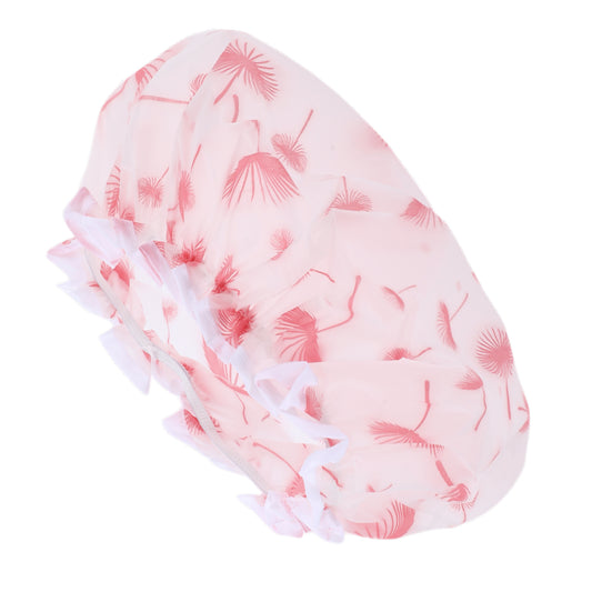 1 Pc Women's Cute Pattern Shower Cap Bathing Hair Cap