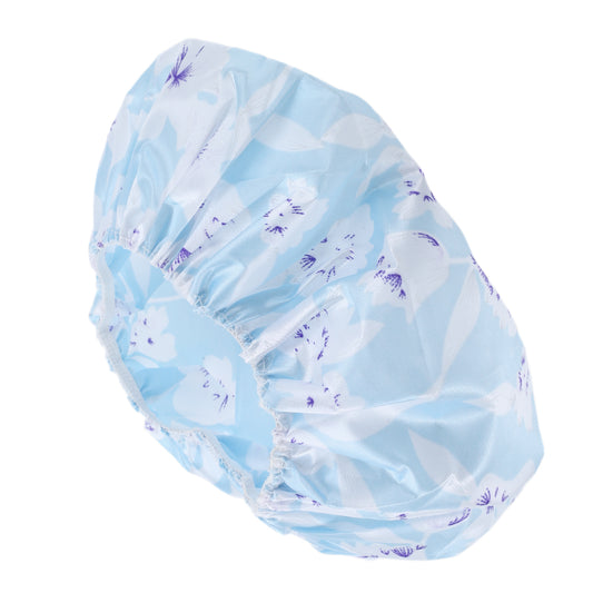 1 Pc Women Durable Shower Hair Cap for Bathroom Business Travel Blue