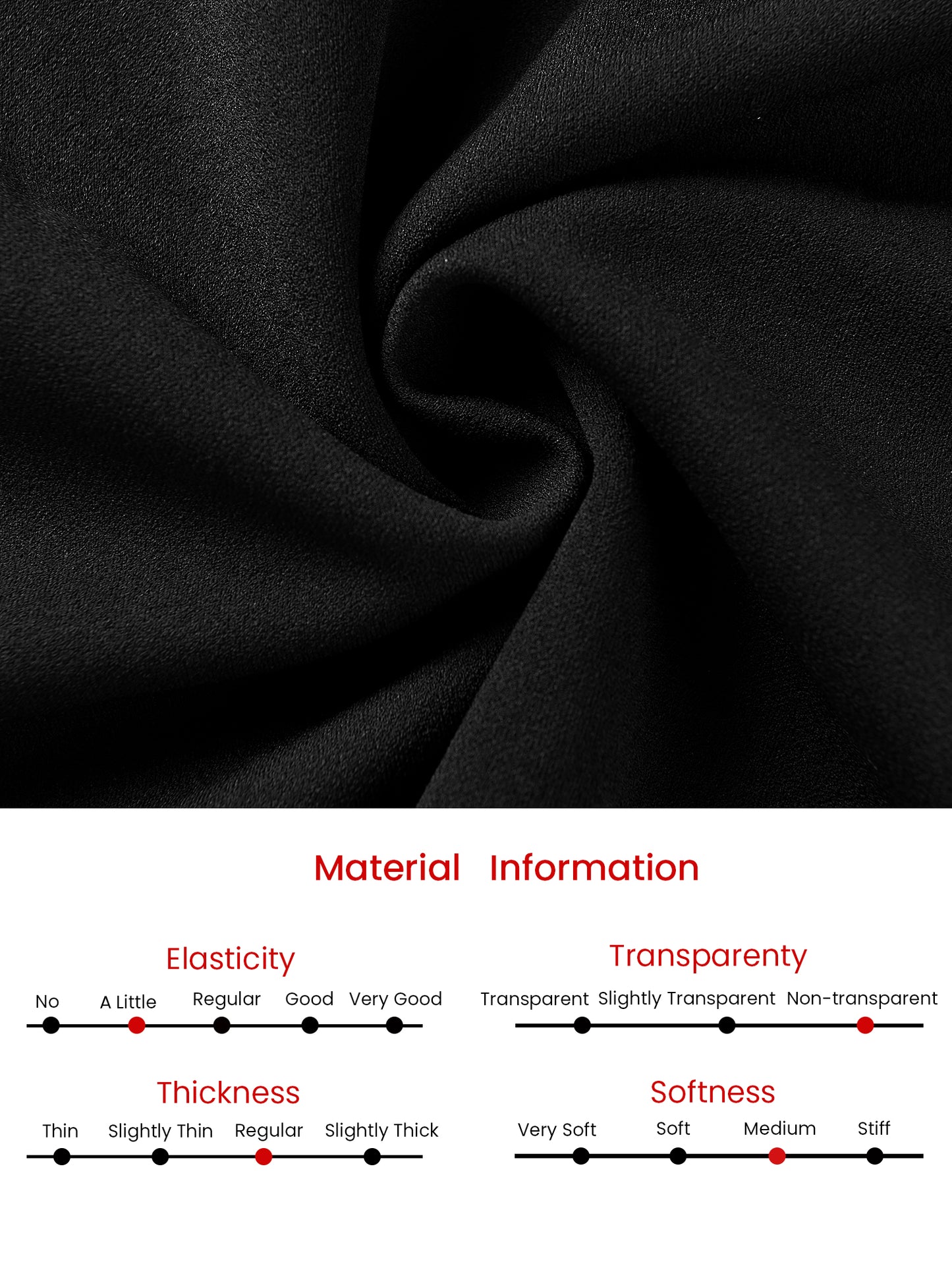 Women's Flare High Waist Casual Work A-Line Midi Skirt