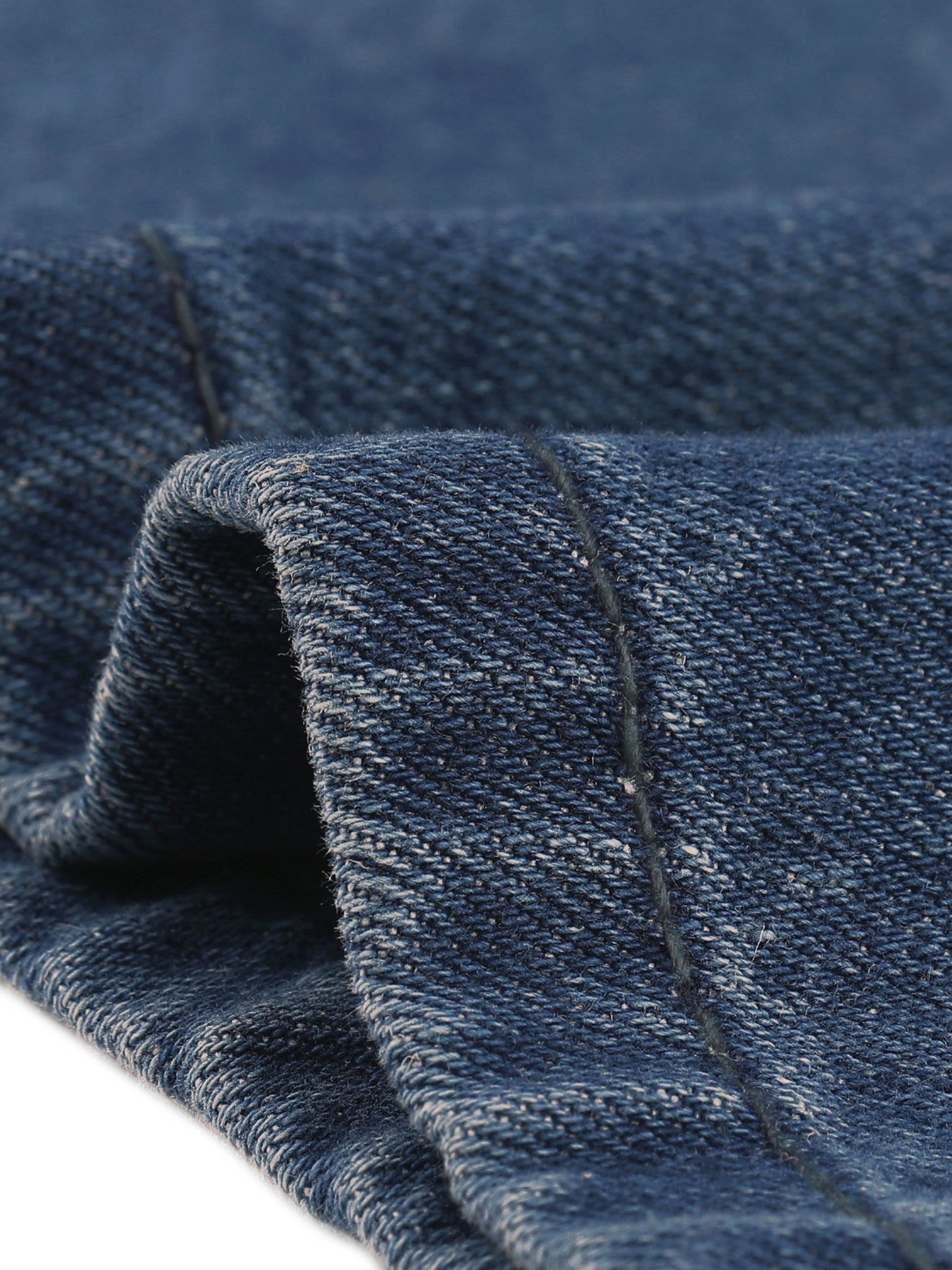 Women's Long Denim Skirt High Waisted Flap Pocket A-Line Jean Skirt