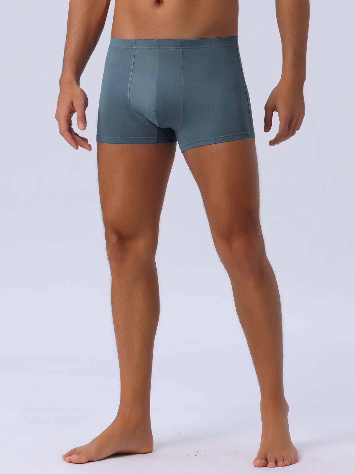 [PACK SALES] Men's 2 Pieces Underwear Regular Fit Solid Color Basic Boxer Briefs