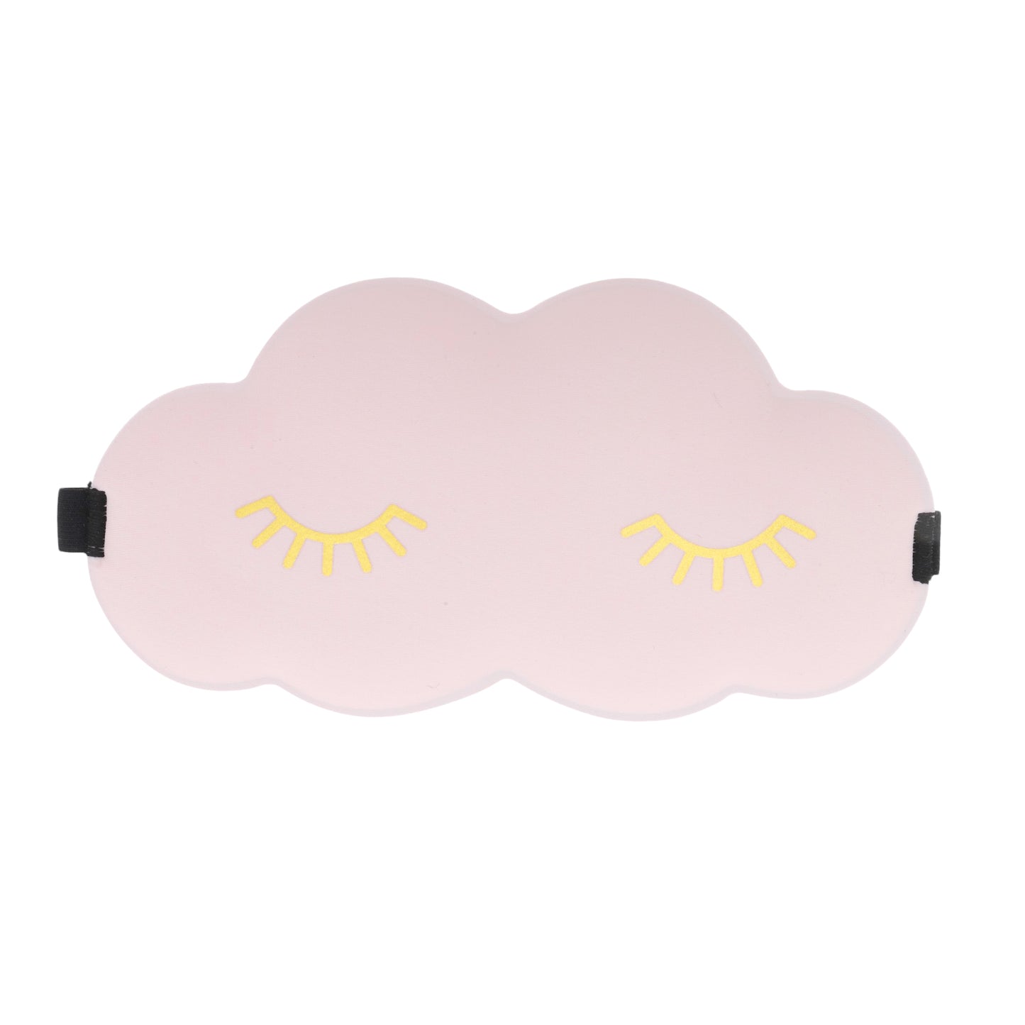 Cloud Shape Eye Mask Eyelash Pattern 3D Eye Mask Pink