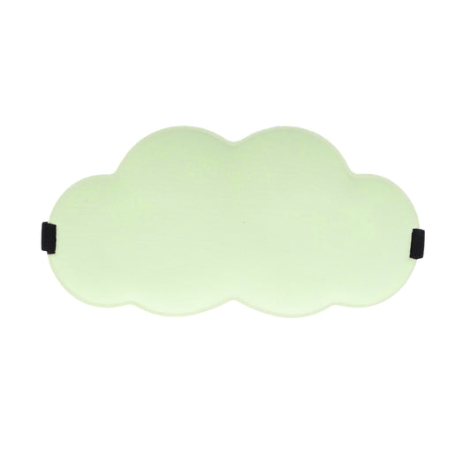 Clouds Sahped 3D Eye Mask for Rest for Travel Green