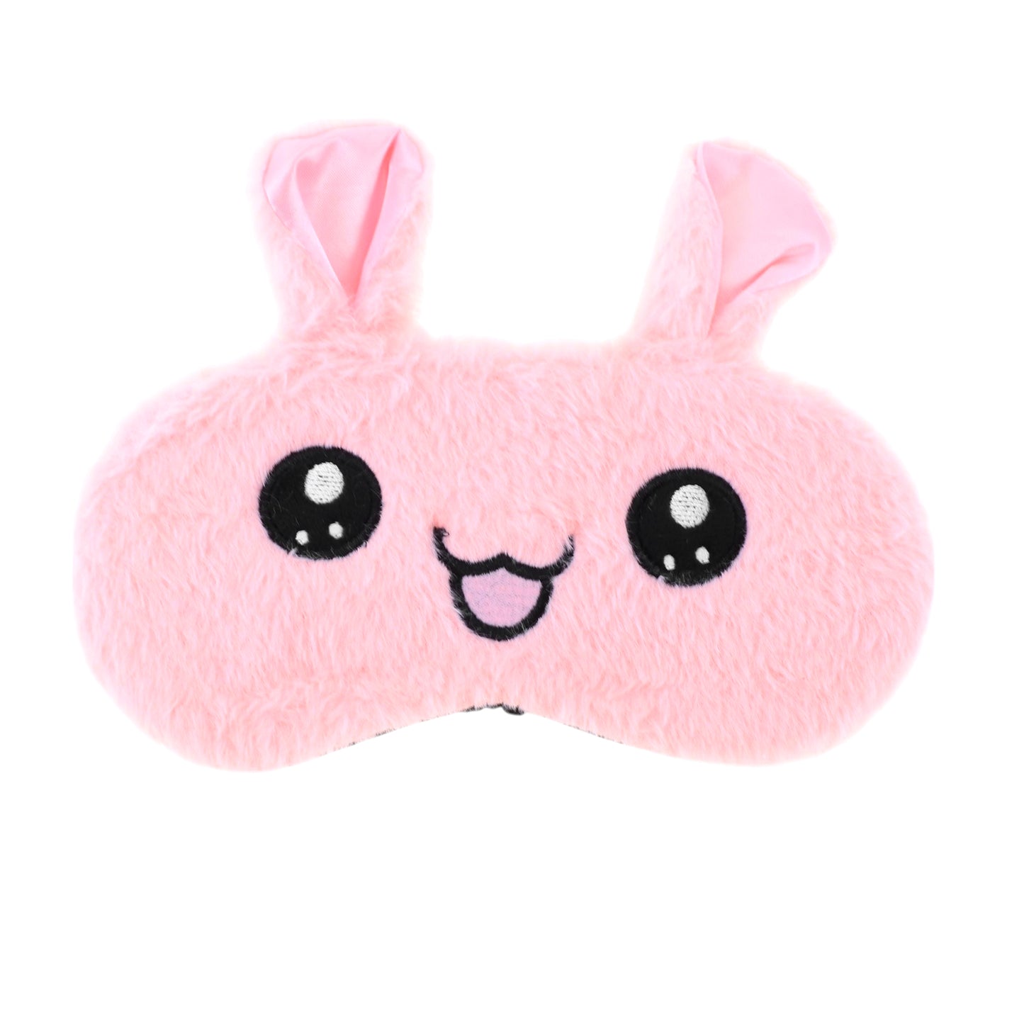 Cartoon Rabbit Eye Mask for Rest for Travel Pink