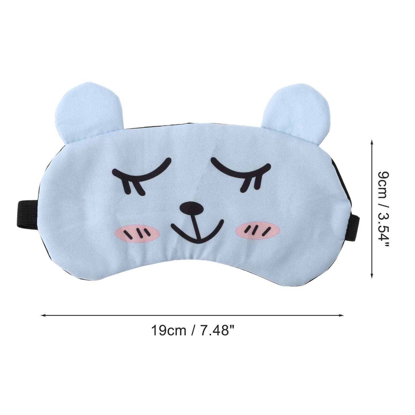 Durable Funny Eye Mask Eye Shade Cover for Office Blue