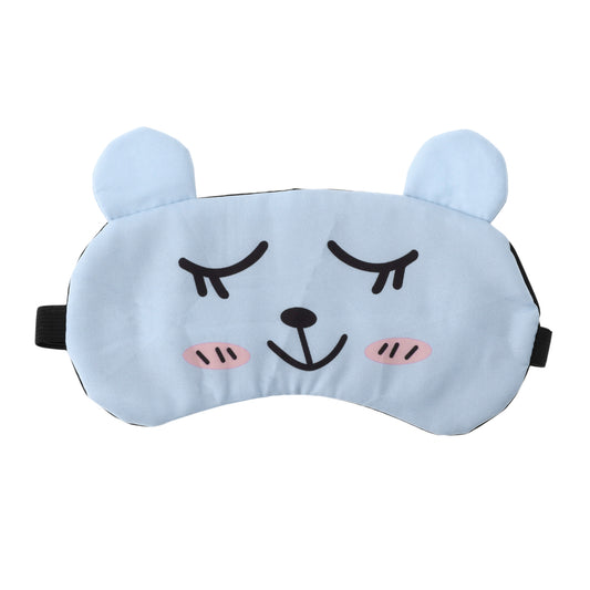 Durable Funny Eye Mask Eye Shade Cover for Office Blue