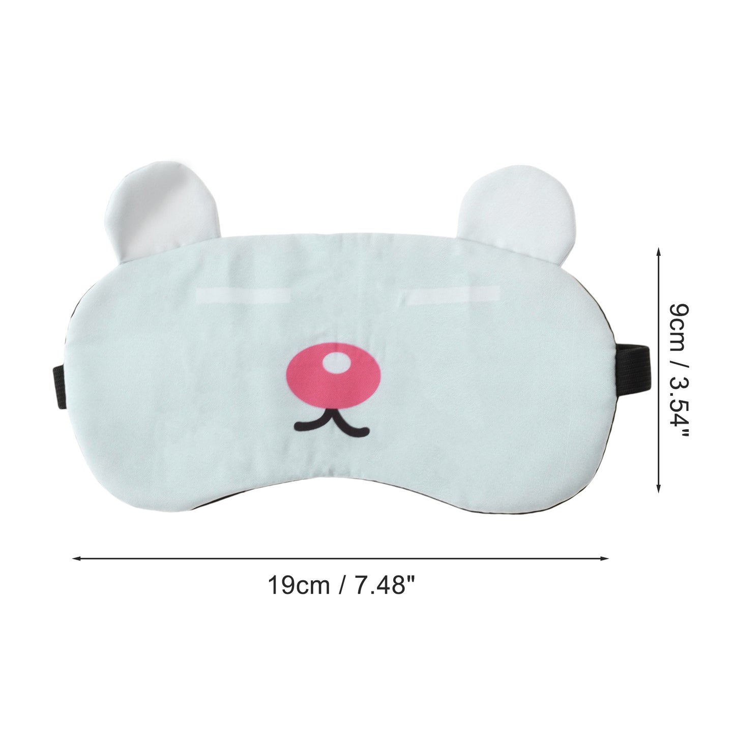Durable Funny Eye Mask Eye Shade Cover for Office Gray