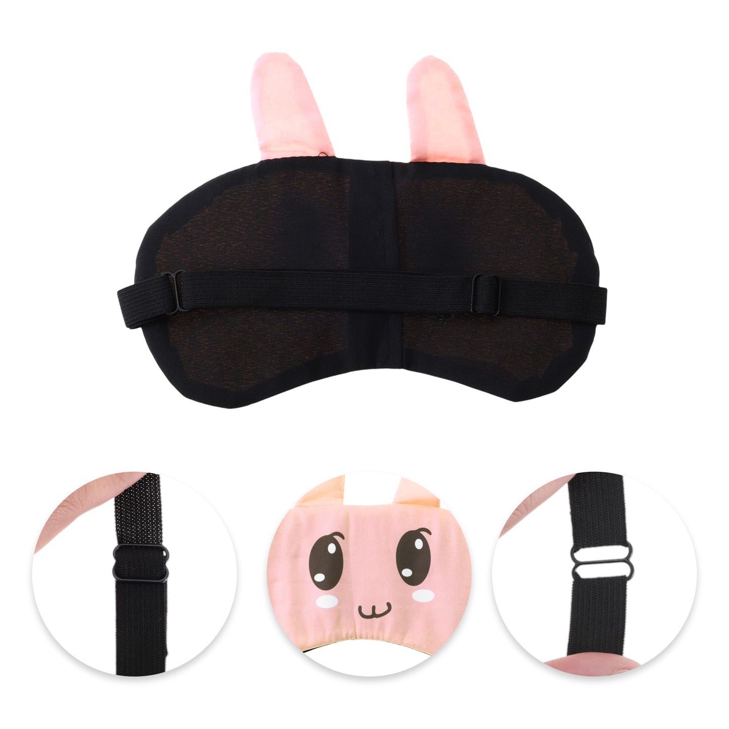 Durable Funny Eye Mask Eye Shade Cover for Office Pink