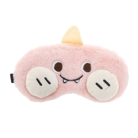 Portable Adjustable Eye Mask Cute Cartoon Eye Mask for Travel Pink