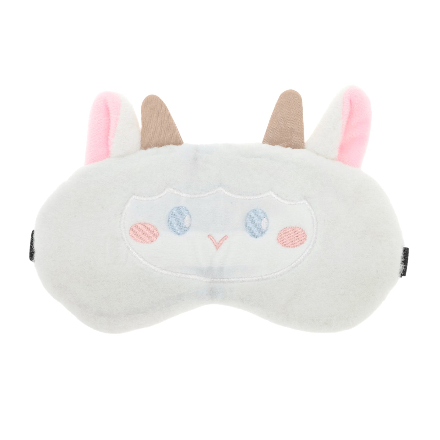 Portable Sheep Adjustable Eye Mask Cute Eye Mask for Travel White