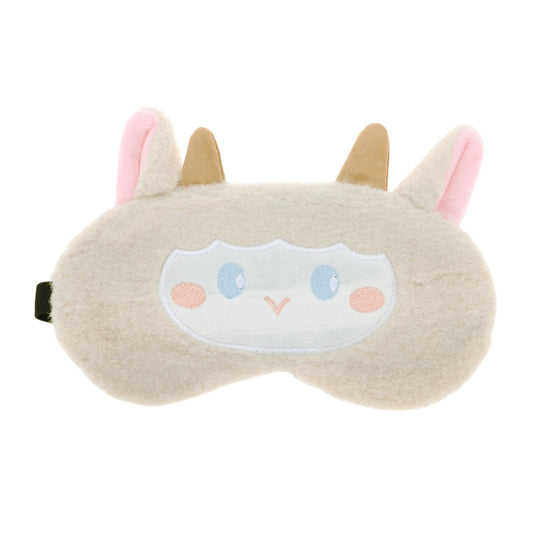 Portable Sheep Adjustable Eye Mask Cute Eye Mask for Travel Beige
