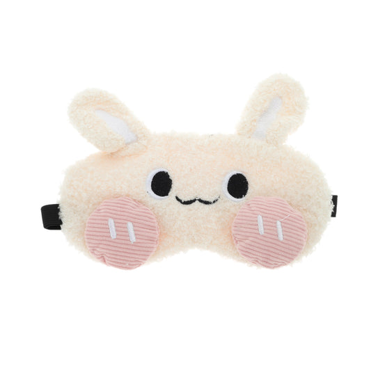 Portable Rabbit Adjustable Cute Eye Mask for Travel Yellow
