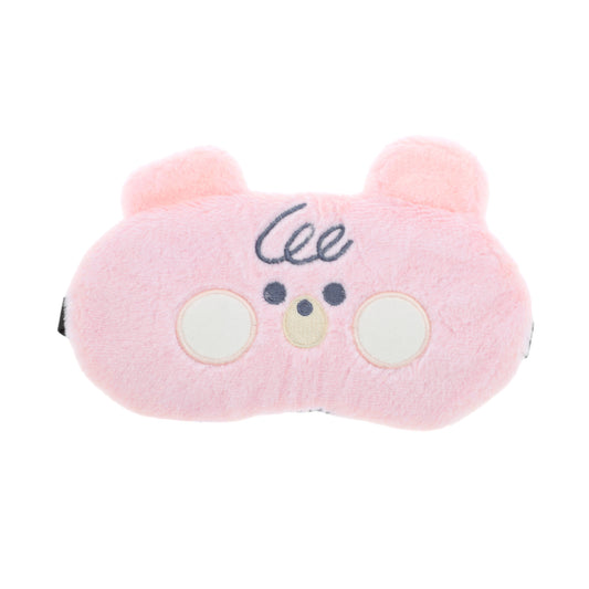 Cartoon Bears Travel Eye Mask Cute Eye Shade Cover Pink