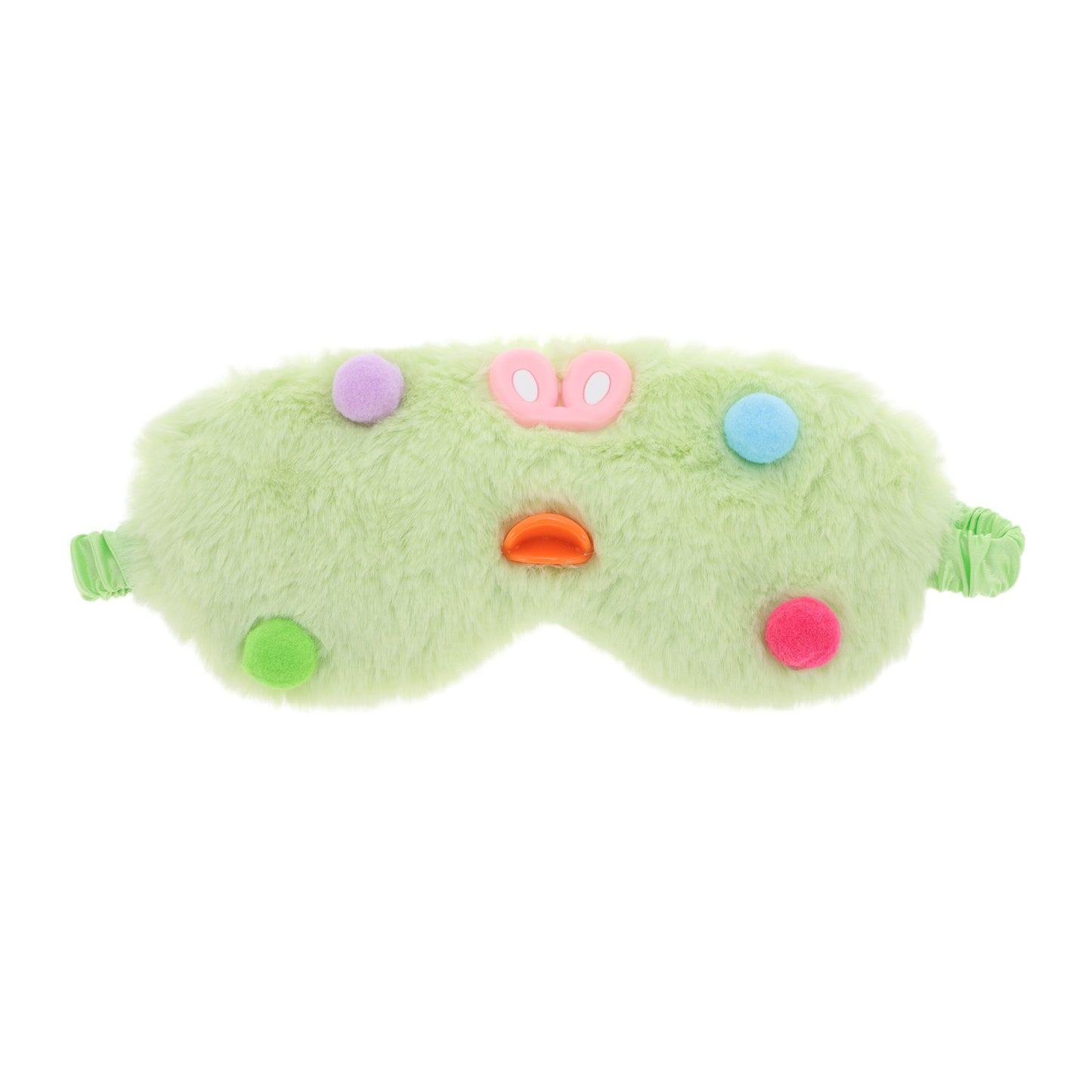 Portable Funny Strap Eye Mask Cute Eye Shade Cover for Office Green