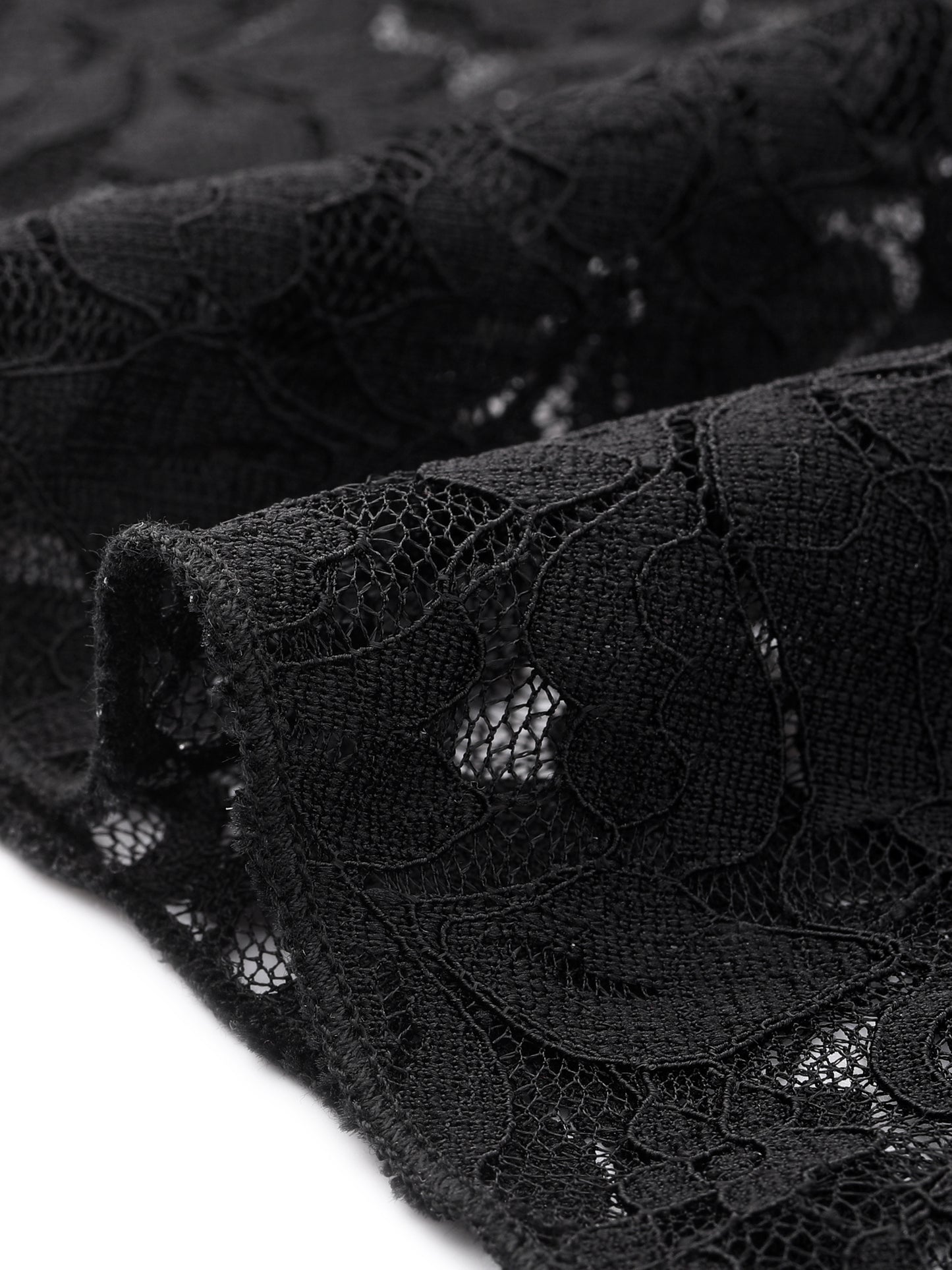Women's Plus Size Bolero Shrugs Floral Lace Tops Elegant Sheer Open Fron Short Sleeve Cardigans