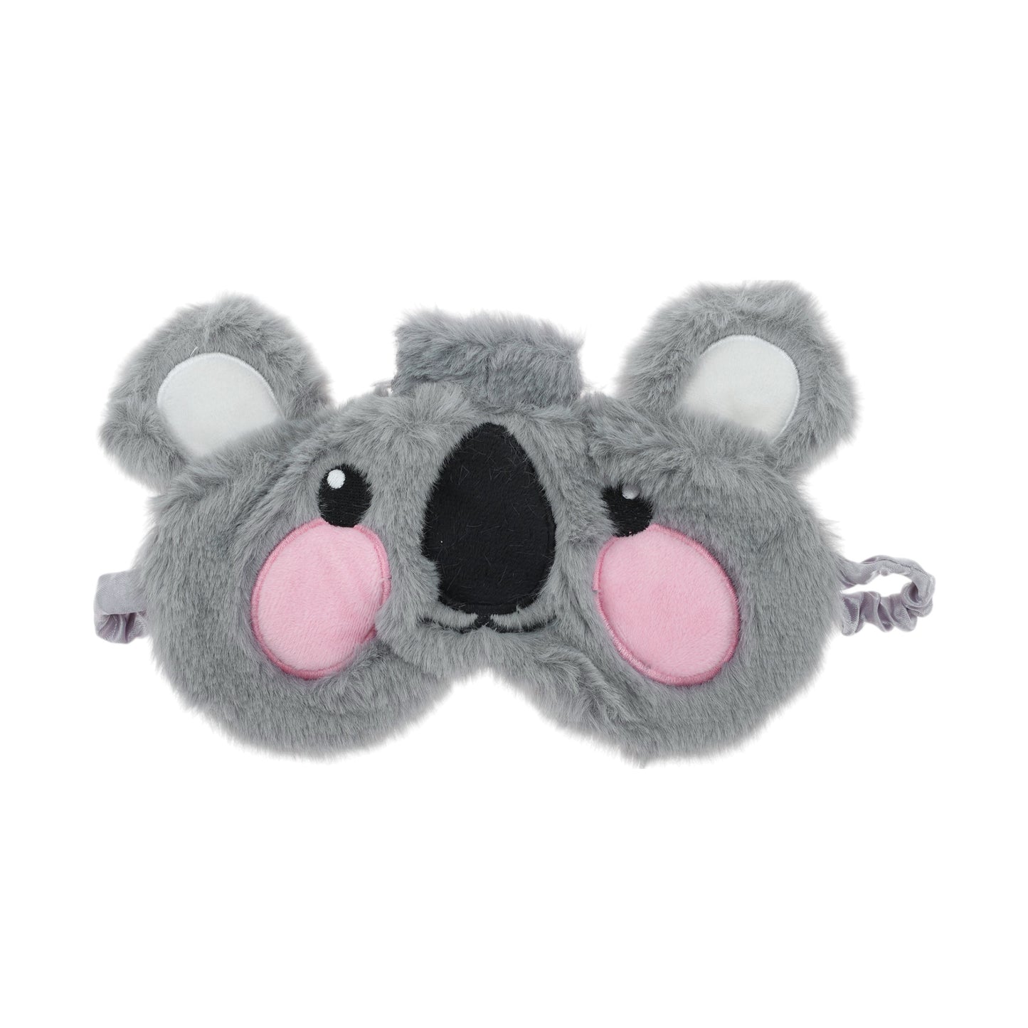 Durable Koala Eye Mask Cute Eye Shade Cover for Office Gray