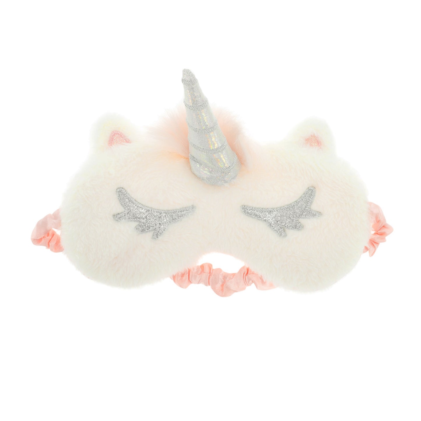 Durable Unicorns Eye Mask Cute Eye Shade Cover for Office Silver