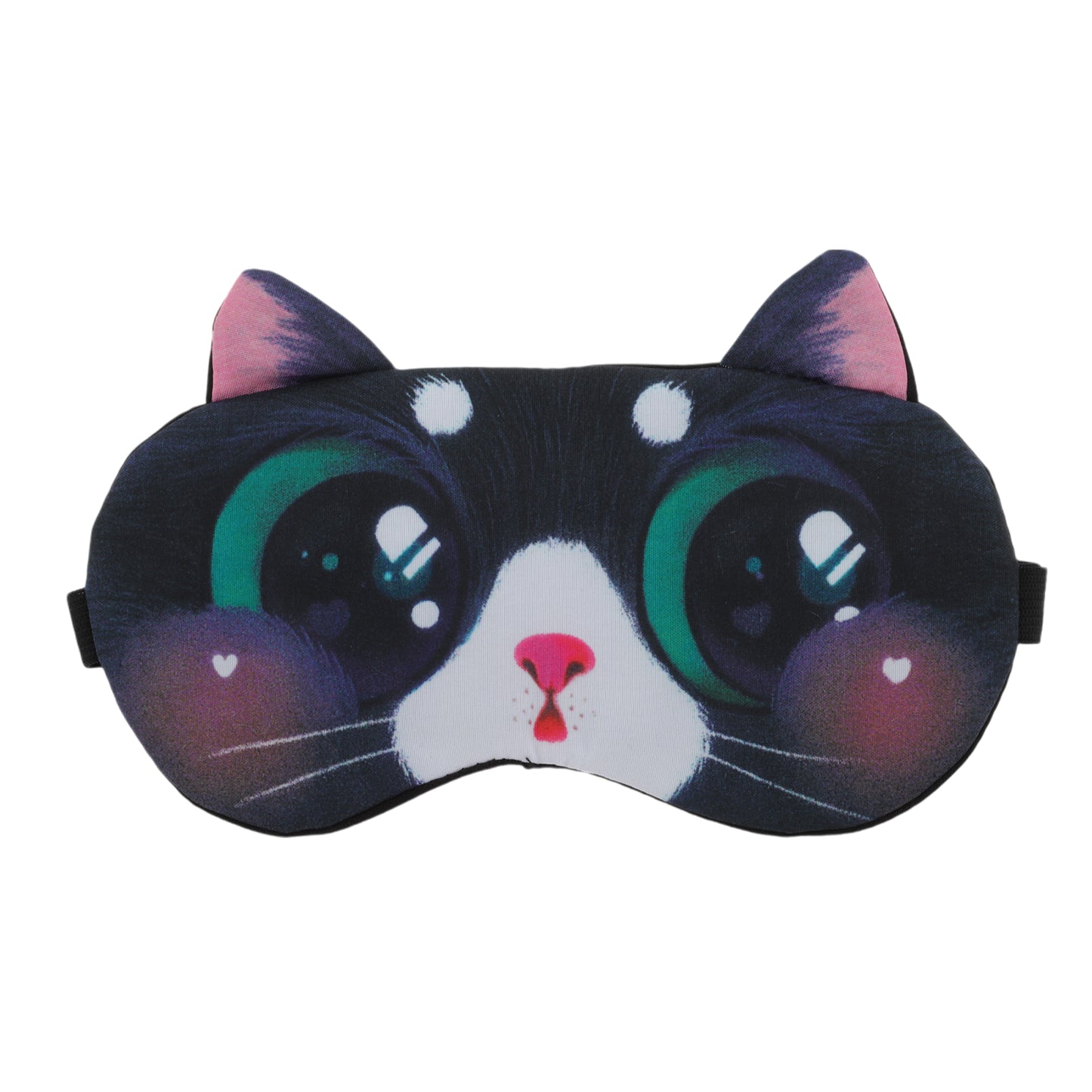 Portable Cats Eye Mask Eye Shade Cover for Rest Black