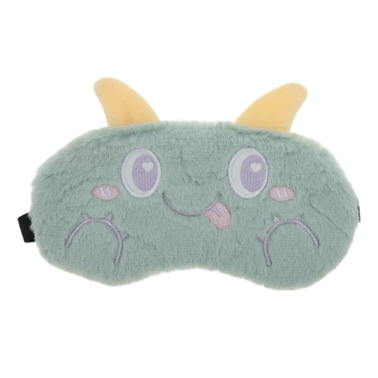 Portable Monster Sleep Mask Eye Shade Cover for Rest Green