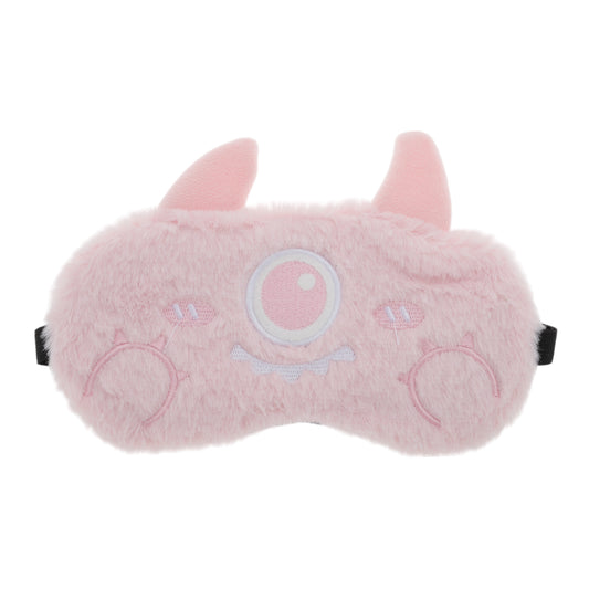 Portable Monster Sleep Mask Eye Shade Cover for Rest Pink