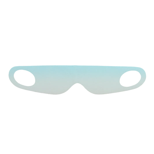 Portable Soft Ear Hanging Gradient Sleep Mask for Travel Gradient Blue
