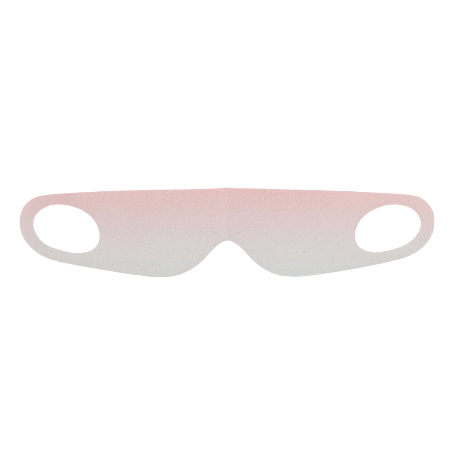Portable Soft Ear Hanging Gradient Sleep Mask for Travel Gradient Pink