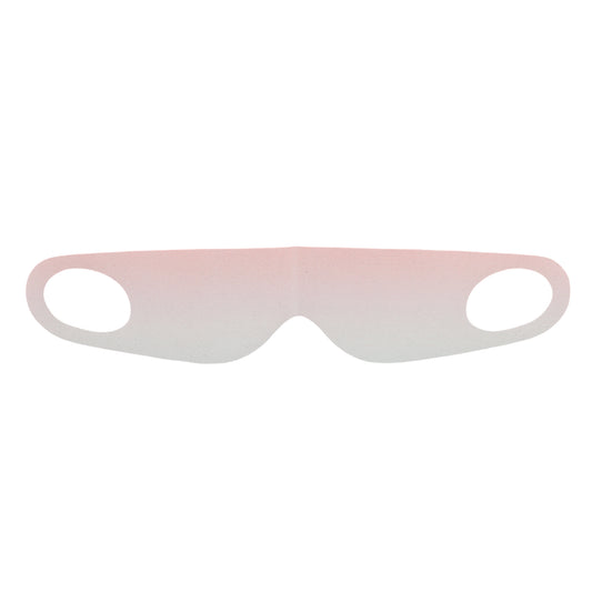 Portable Soft Ear Hanging Gradient Sleep Mask for Travel Gradient Pink