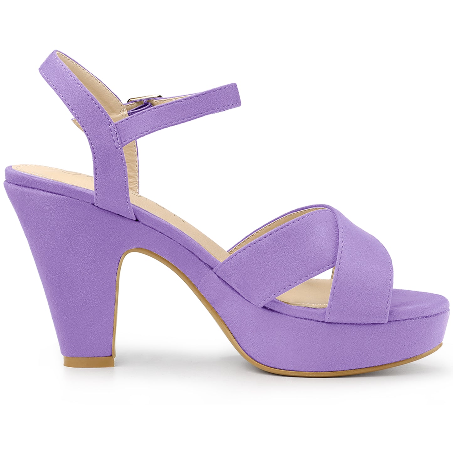 Women's Platform Chunky Heel Slingback Sandals