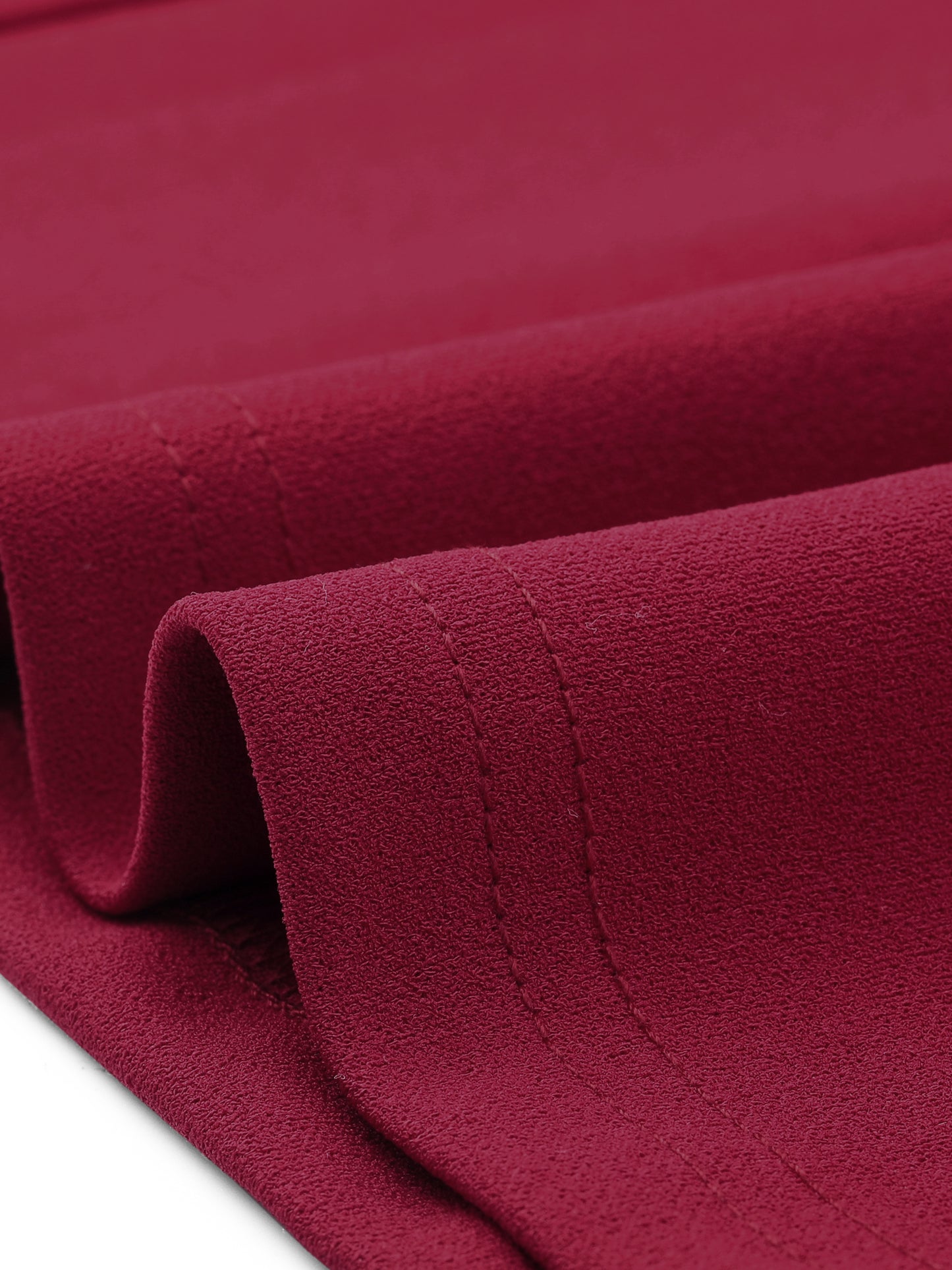 Falda formal de trabajo con botones delanteros y corte A hasta la rodilla para mujer