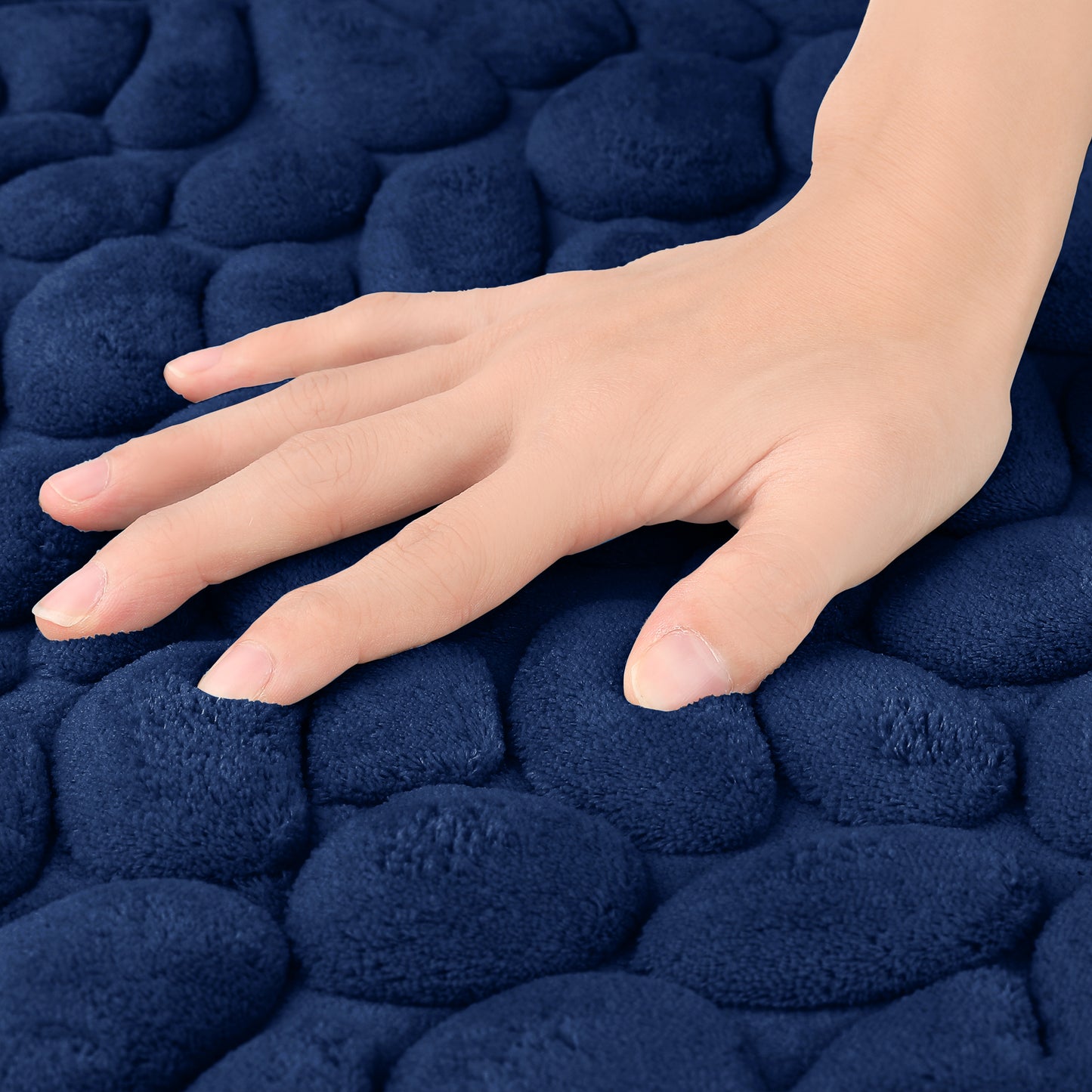 Memory Foam Bathroom Rugs Ultra Soft Non-Slip Water Absorbent Quick Dry Bath Mats