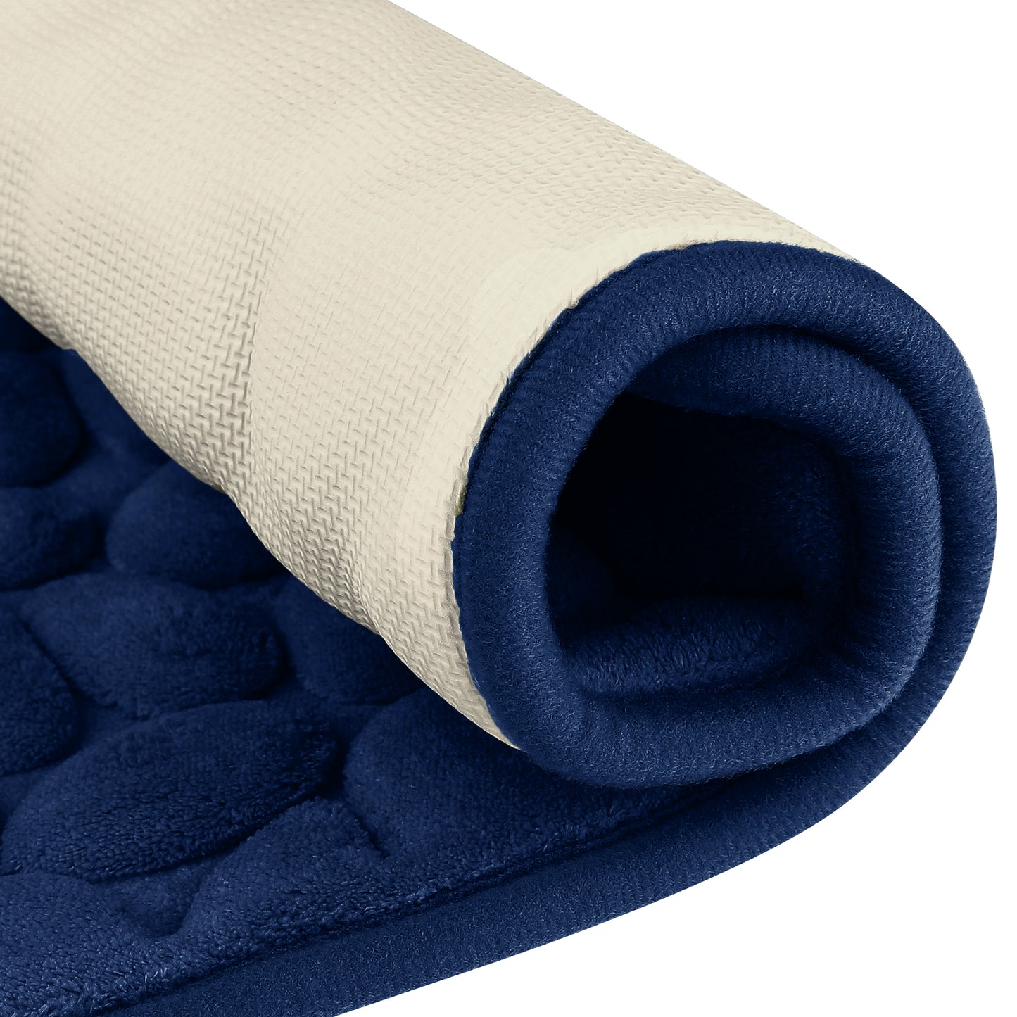 Memory Foam Bathroom Rugs Ultra Soft Non-Slip Water Absorbent Quick Dry Bath Mats